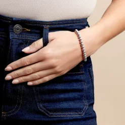 Best Histoire d'Or Bracelet Ciska Argent Blanc