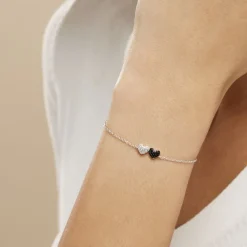 Best Histoire d'Or Bracelet Clementine Argent Blanc Oxyde De Zirconium