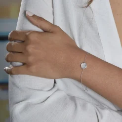 Histoire d'Or Bracelet Court Argent Blanc Nawala Oxyde De Zirconium* Bracelets|Bracelets Fantaisie