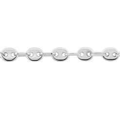 New Histoire d'Or Bracelet Dami Maille Grain De Cafe or blanc