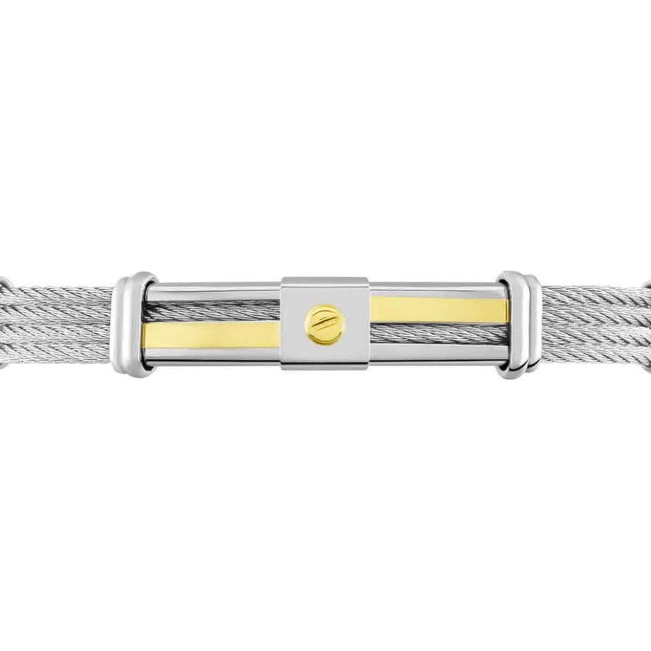 JOURDAN Bracelet Davilia Or Acier Bicolore* Bracelets