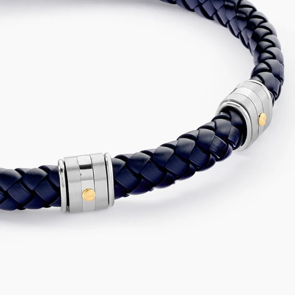 JOURDAN Bracelet Echati Or Acier Bicolore* Bracelets