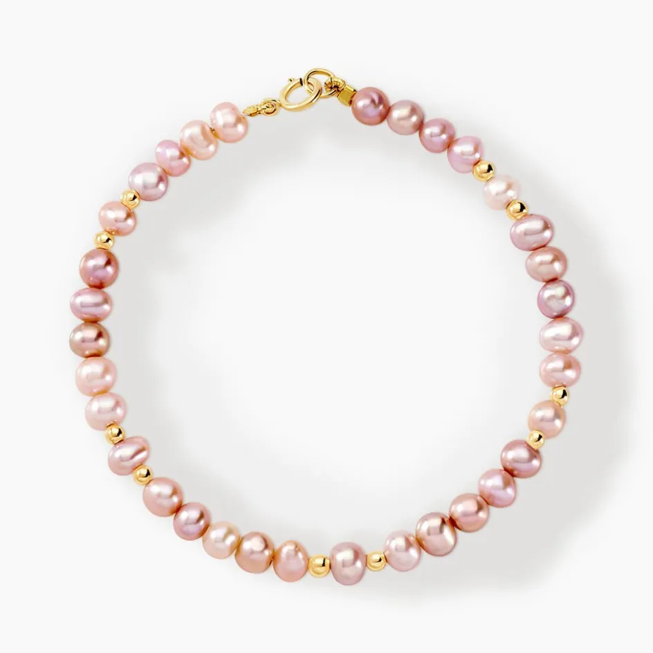 Sale Histoire d'Or Bracelet Eilis Or Jaune Perle De Culture