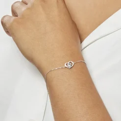 Histoire d'Or Bracelet Eliana Or Blanc Topaze Et Oxyde De Zirconium* Bracelets