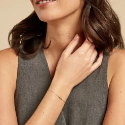 Histoire d'Or Bracelet Emotion Or Jaune Emeraude Diamant* Bracelets