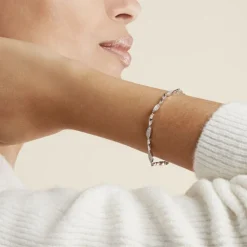 Best Histoire d'Or Bracelet Evy Argent Blanc Oxyde De Zirconium