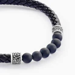 JOURDAN Bracelet Genaelleae Acier Blanc Agate* Bracelets|Bracelets Fantaisie