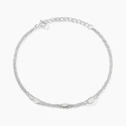 New Histoire d'Or Bracelet Giulette De Zirconium argent blanc oxyde