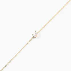 Outlet Histoire d'Or Bracelet Glendower Or Jaune Diamant Synthétique
