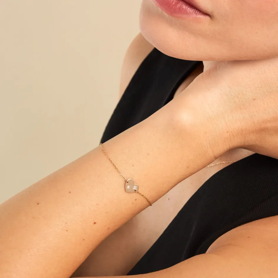 Sale Histoire d'Or Bracelet Headley Or Jaune Diamant