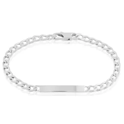 Online Histoire d'Or Bracelet Identité Casper argent blanc
