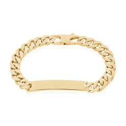 Best Histoire d'Or Bracelet Identité Clement Plaqué Or Jaune