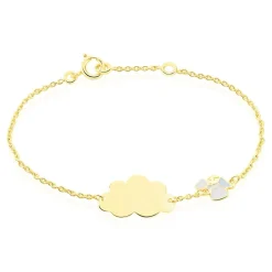 Sale Histoire d'Or Bracelet Identité Gaspardine Maille Forçat Or Jaune