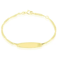Sale Histoire d'Or Bracelet Identite Bebe Or Jaune Eowyn