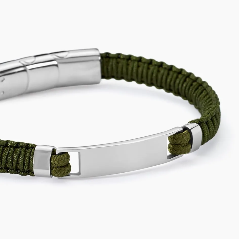 JOURDAN Bracelet Identitée Dikeledi Acier Argenté* Bracelets|Bracelets Cordon