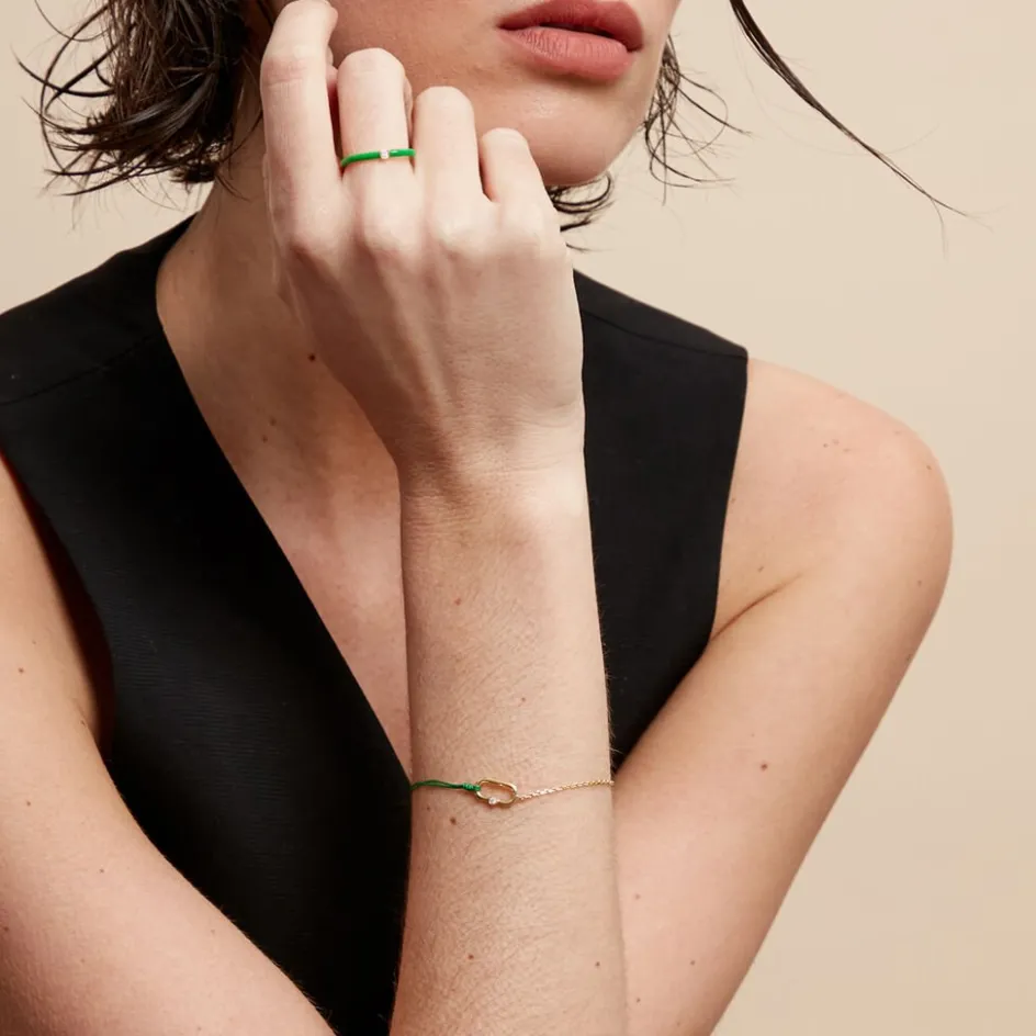 Histoire d'Or Bracelet Infini Pop Argent Jaune Oxyde De Zirconium* Bracelets|Bracelets Fantaisie