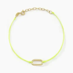 Hot Histoire d'Or Bracelet Infini Pop argent jaune