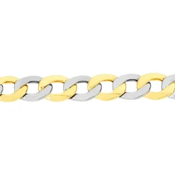 Outlet Histoire d'Or Bracelet Iris Or Bicolore Maille Gourmette