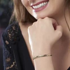 New Histoire d'Or Bracelet Ivy Maille Haricot or jaune