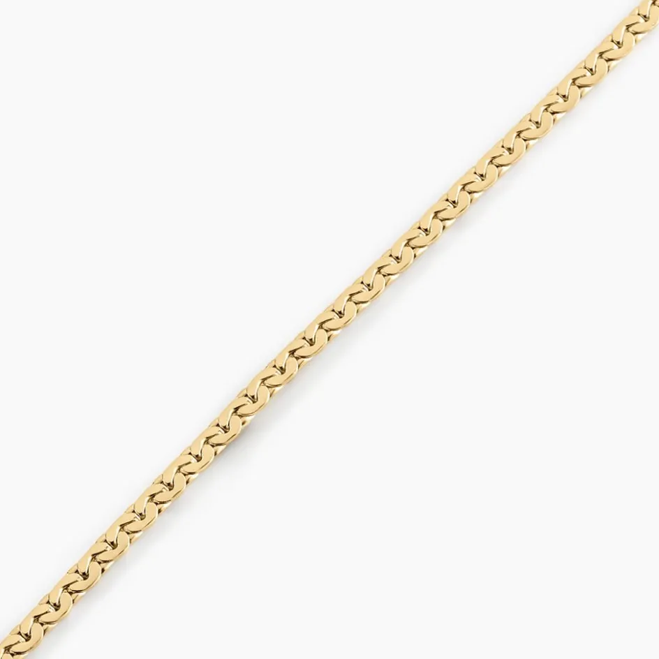 Outlet Histoire d'Or Bracelet Ivy Maille Haricot or jaune