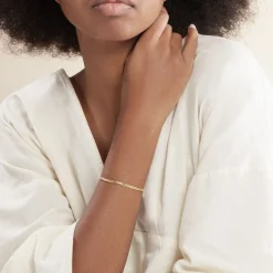 Hot Histoire d'Or Bracelet Izel Maille Anglaise or jaune