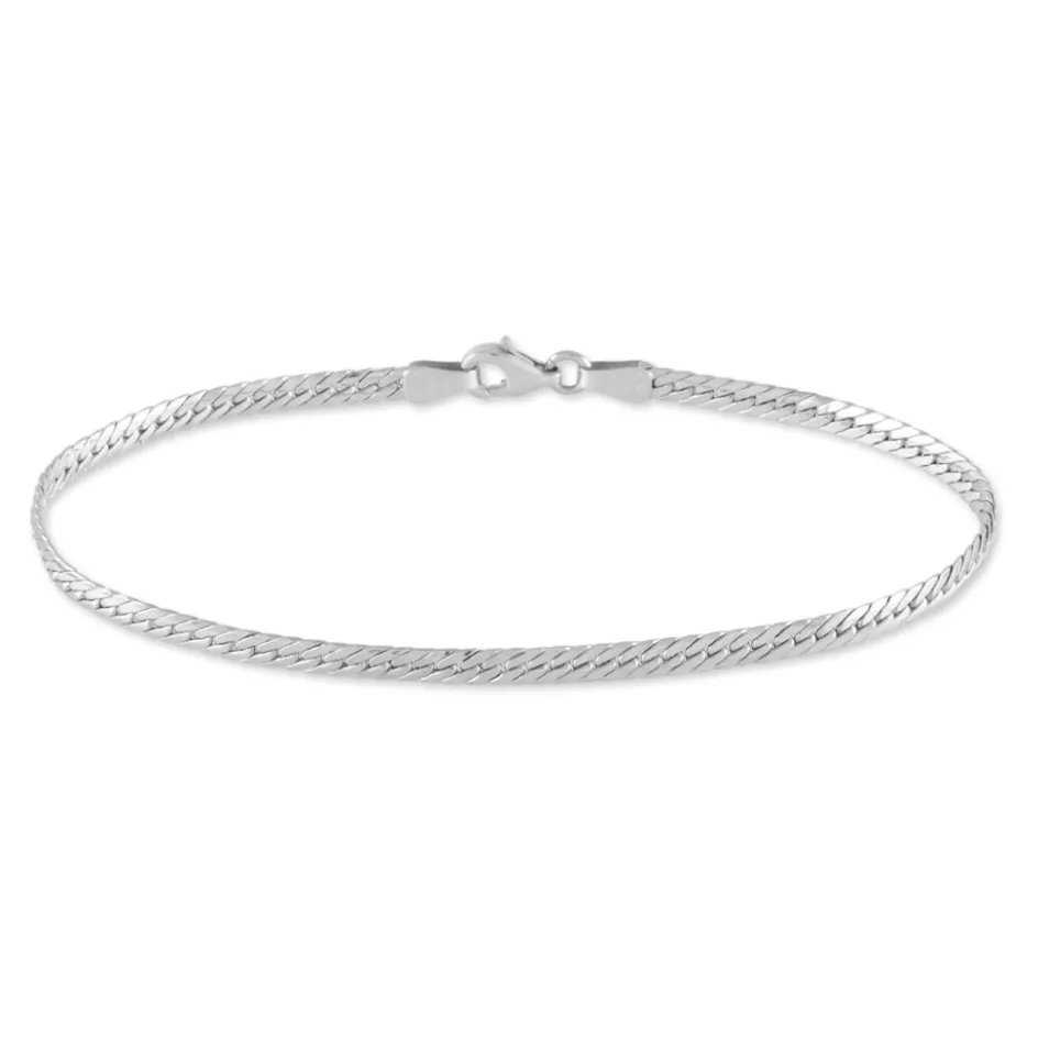 Hot Histoire d'Or Bracelet Izel Maille Anglaise or blanc
