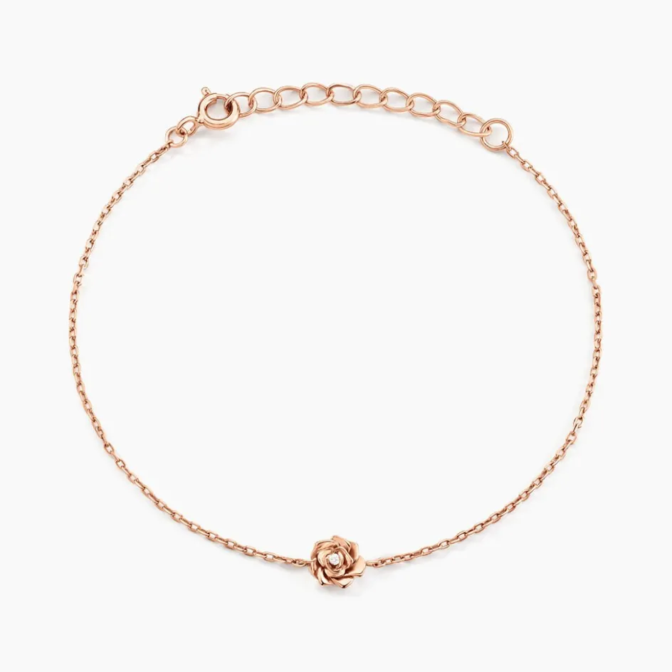 Outlet Histoire d'Or Bracelet Jannea Argent Rose Oxyde De Zirconium