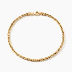 New Histoire d'Or Bracelet Jany Maille Palmier or jaune