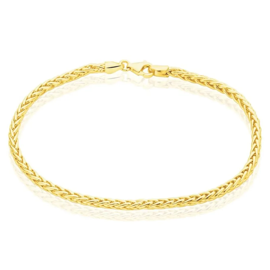 Sale Histoire d'Or Bracelet Jany Maille Palmier Or Jaune