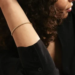 Outlet Histoire d'Or Bracelet Jany Maille Palmier Or Jaune