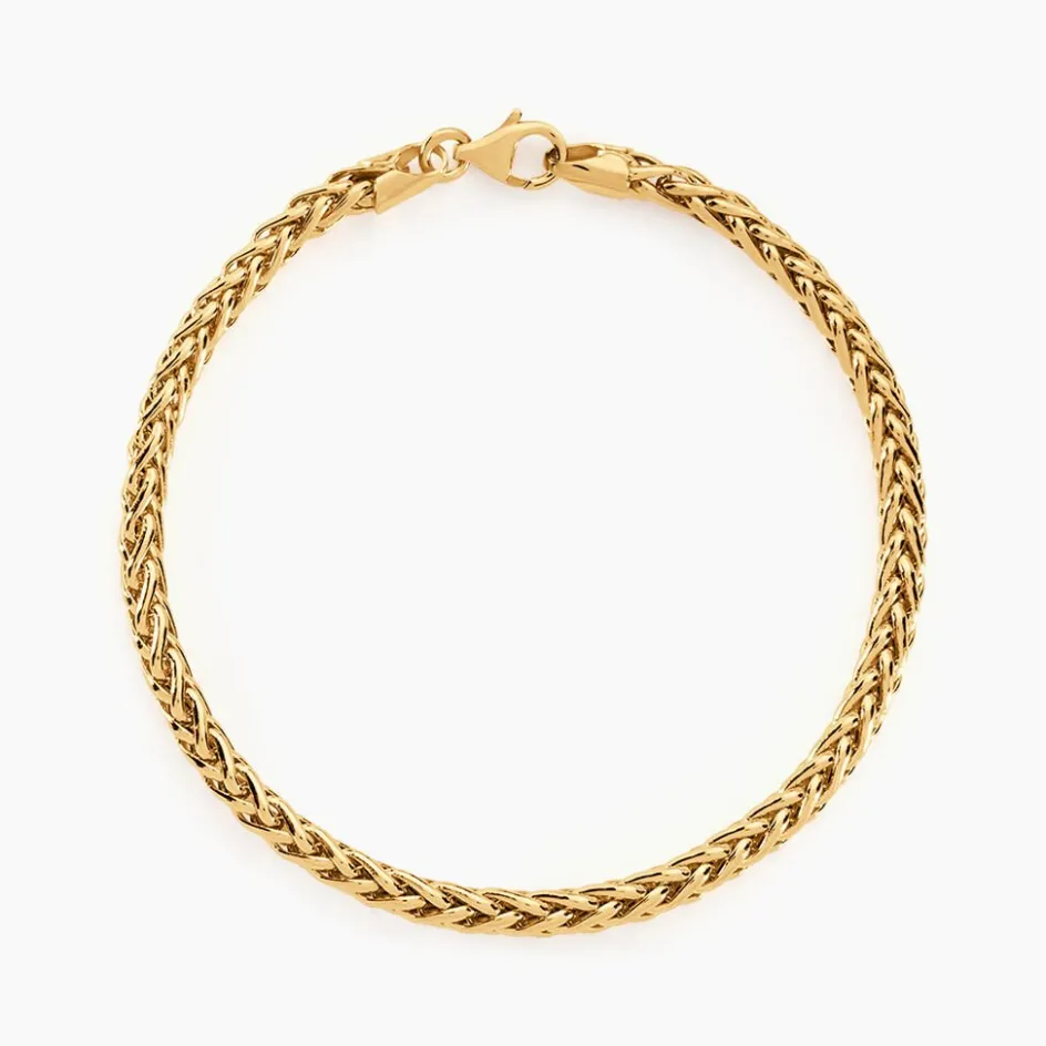Outlet Histoire d'Or Bracelet Jany Maille Palmier or jaune