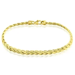 Sale Histoire d'Or Bracelet Jayna Maille Palmier Or Jaune