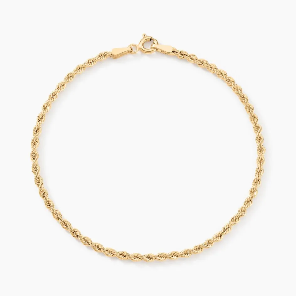 Best Histoire d'Or Bracelet Jerry Maille Corde or jaune