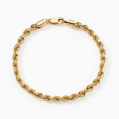 Discount Histoire d'Or Bracelet Jerry Maille Corde or jaune