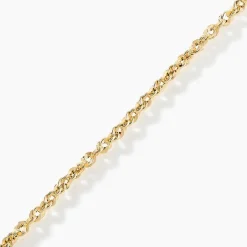 Best Histoire d'Or Bracelet Jerry Maille Corde Facettee or jaune