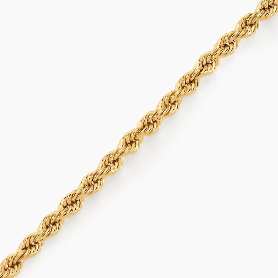 Clearance Histoire d'Or Bracelet Jerry Or Jaune Maille Corde