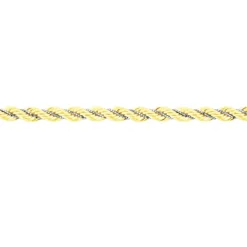 Best Histoire d'Or Bracelet Jerryenne Maille Corde Et Venitienne Or Bicolore