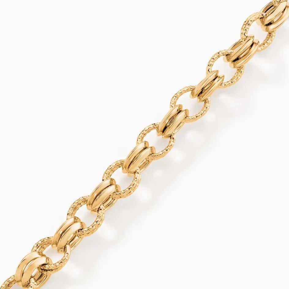 Histoire d'Or Bracelet Joice Maille Alternée Et Godronne* Bracelets|Bracelets Maille