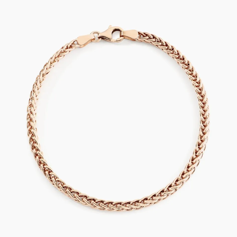 Best Histoire d'Or Bracelet Jolien Maille Spiga or rose