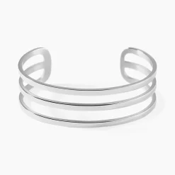 Clearance Histoire d'Or Bracelet Jonc Adel acier blanc