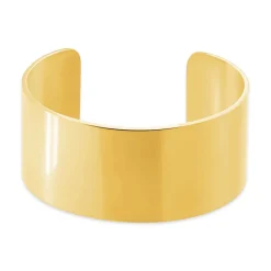Online Histoire d'Or Bracelet Jonc Aissa Acier Jaune acier doré