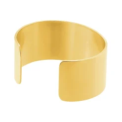 Online Histoire d'Or Bracelet Jonc Aissa Acier Jaune acier doré