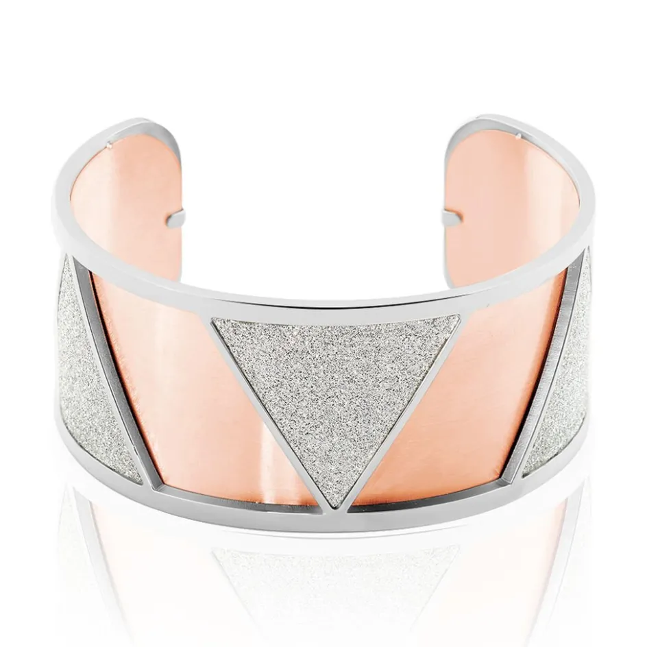 IMAGINE Bracelet Jonc Andrina Acier Blanc* Bracelets|Bracelets Fantaisie