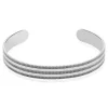 Clearance Histoire d'Or Bracelet Jonc Ayo Argent Blanc