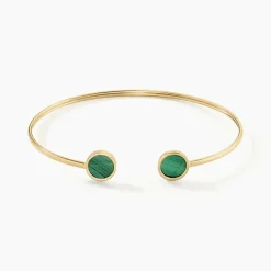 Histoire d'Or Bracelet Jonc Heida Or Jaune Malachite* Bracelets|Bracelets Joncs