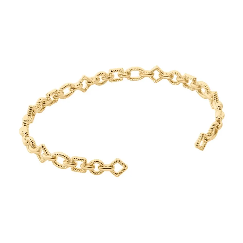 Best Histoire d'Or Bracelet Jonc Linka Plaqué Or Jaune