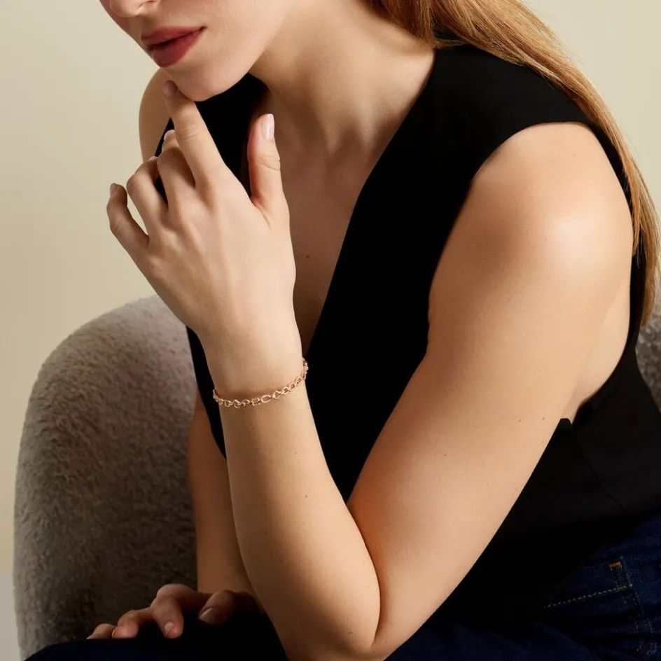 Best Histoire d'Or Bracelet Jonc Linka Plaqué Or Jaune