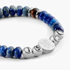 JOURDAN Bracelet 1921 Acier Blanc 艙il De Tigre* Bracelets|Bracelets Fantaisie