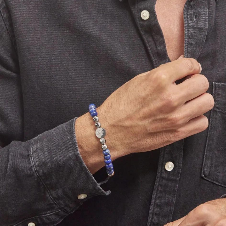 JOURDAN Bracelet 1921 Acier Blanc 艙il De Tigre* Bracelets|Bracelets Fantaisie