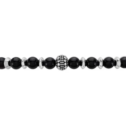 JOURDAN Bracelet Acier Gris Onyx* Bracelets